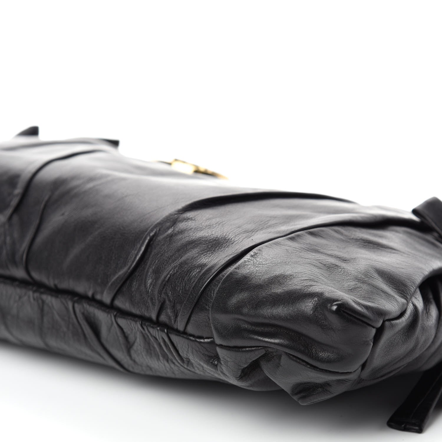 Gucci Calfskin Hysteria Large Clutch Black 7 of 11