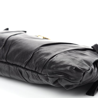 Gucci Calfskin Hysteria Large Clutch Black 7 of 11