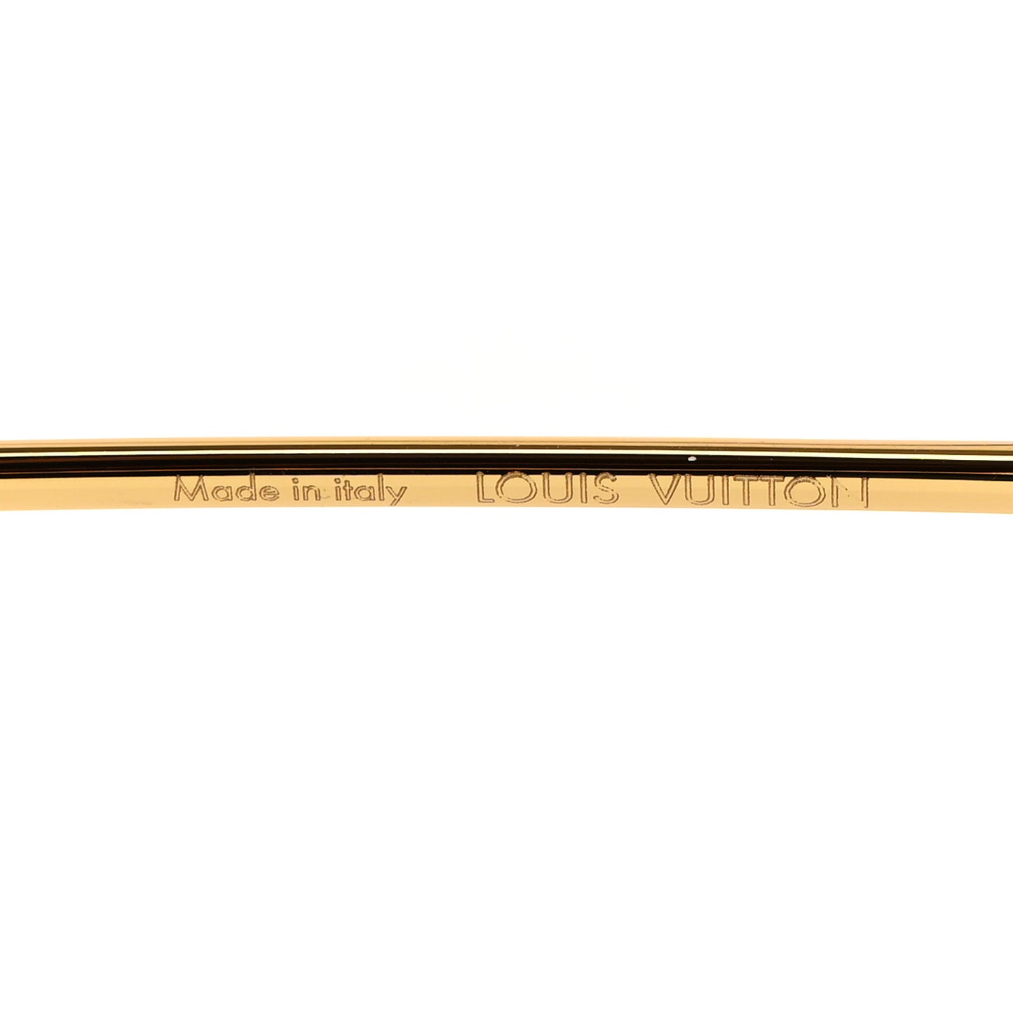 Metal LV Link One Cat Eye Sunglasses Z1771E Pink Glitter