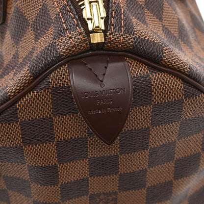 Louis Vuitton Damier Ebene Speedy 30 6 of 10