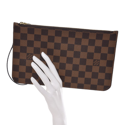 Louis Vuitton Damier Ebene Neverfull MM GM Pochette 2 of 8