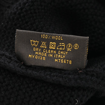Louis Vuitton Wool Beanie Monogram Hat Black 6 of 6