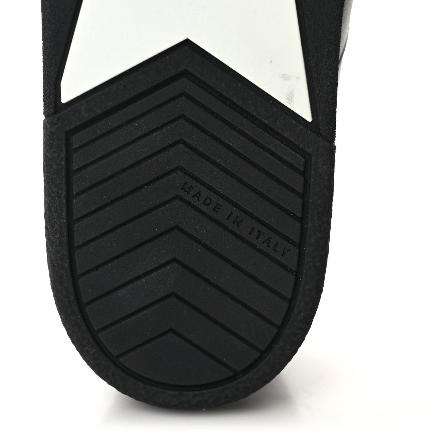 Calfskin Suede Logo Sneakers 36 Black