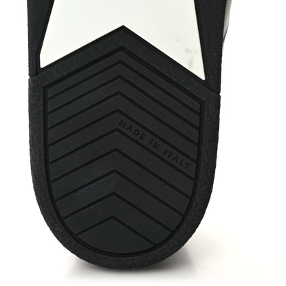 Christian Dior Calfskin Suede Logo Sneakers 36 Black 6 of 9