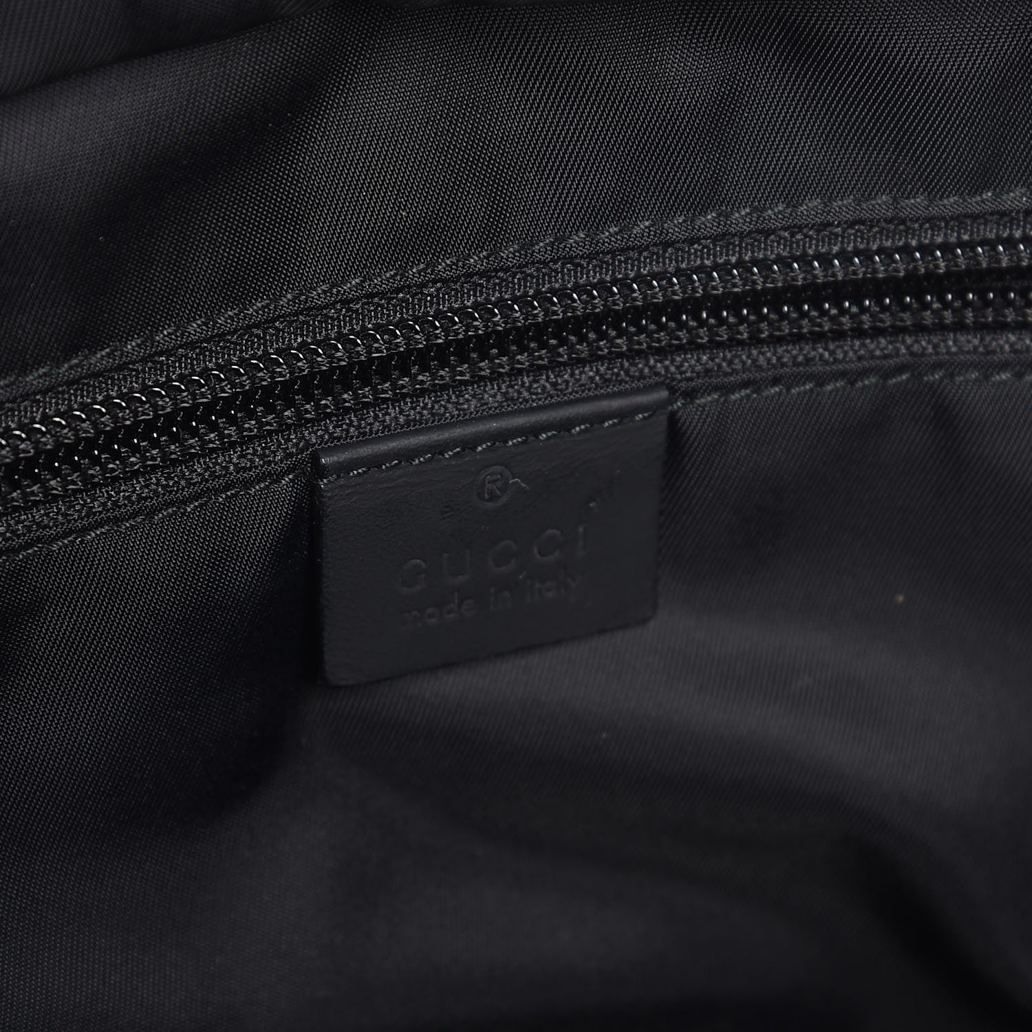 Gucci Guccissima Classic Backpack Black 6 of 7