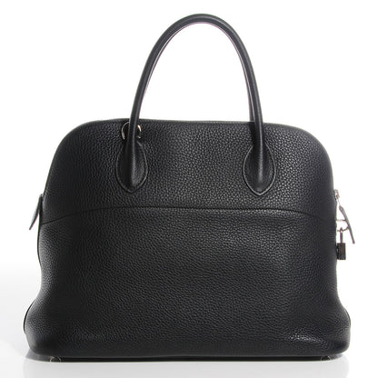 Hermes Taurillon Clemence Bolide 35 Black 15 of 18