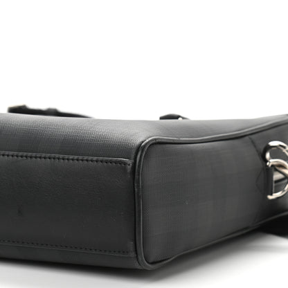 Burberry London Check Ainsworth Briefcase Dark Charcoal 12 of 16