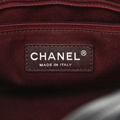 Chanel Aged Calfskin Quilted Small Easy Flap Black 6 of 10