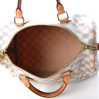 Louis Vuitton Damier Azur Speedy Bandouliere 30 7 of 29