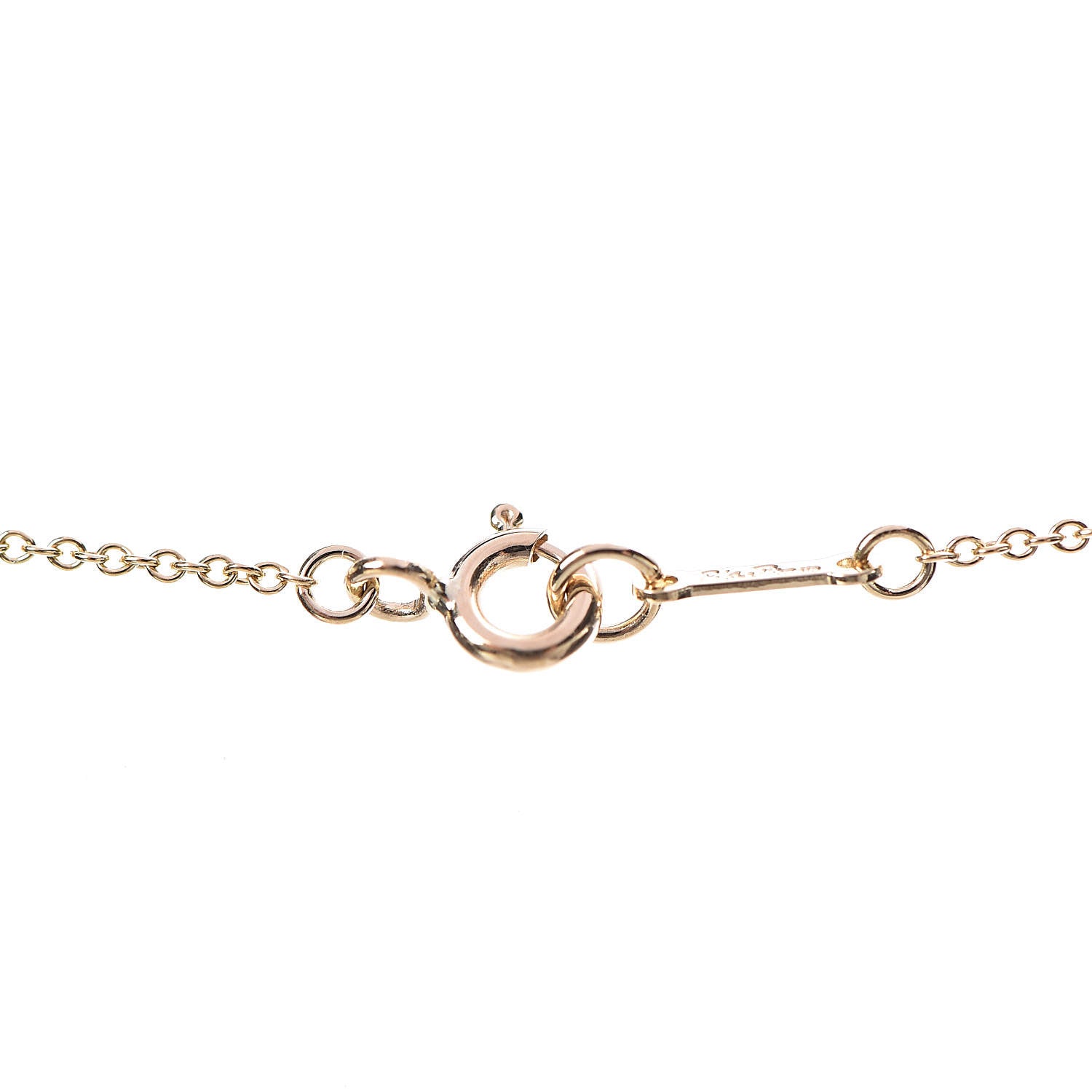 Tiffany 18K Yellow Gold Small Paloma Picasso Loving Heart Pendant Necklace 6 of 7