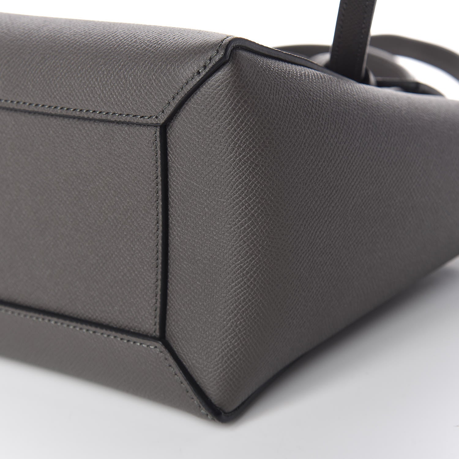 Celine Baby Grained Calfskin Micro Belt Bag Grey 11 of 11