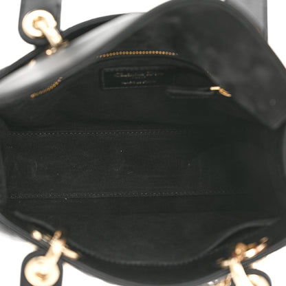 Christian Dior Lambskin Cannage Small My ABCDior Lady Dior Black 5 of 11