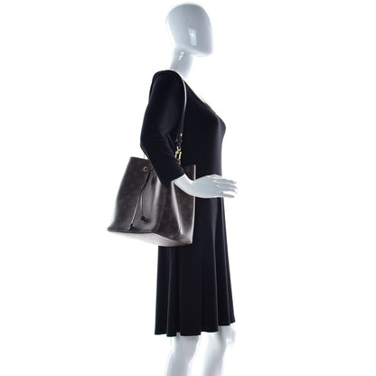Louis Vuitton Monogram Neonoe MM Black 2 of 9