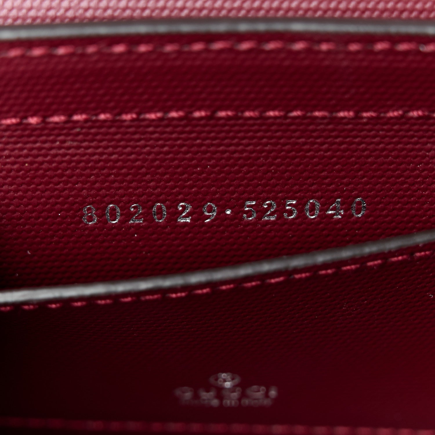 Gucci GG Shadow Monogram Super Mini Shoulder Bag Rosso Ancora Red 7 of 10