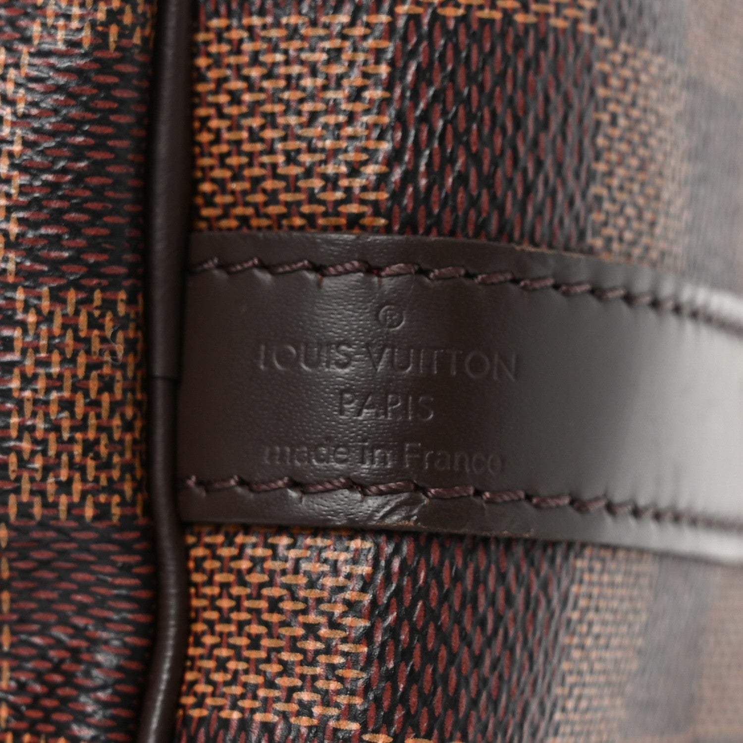 Louis Vuitton Damier Ebene Speedy Bandouliere 30 5 of 10