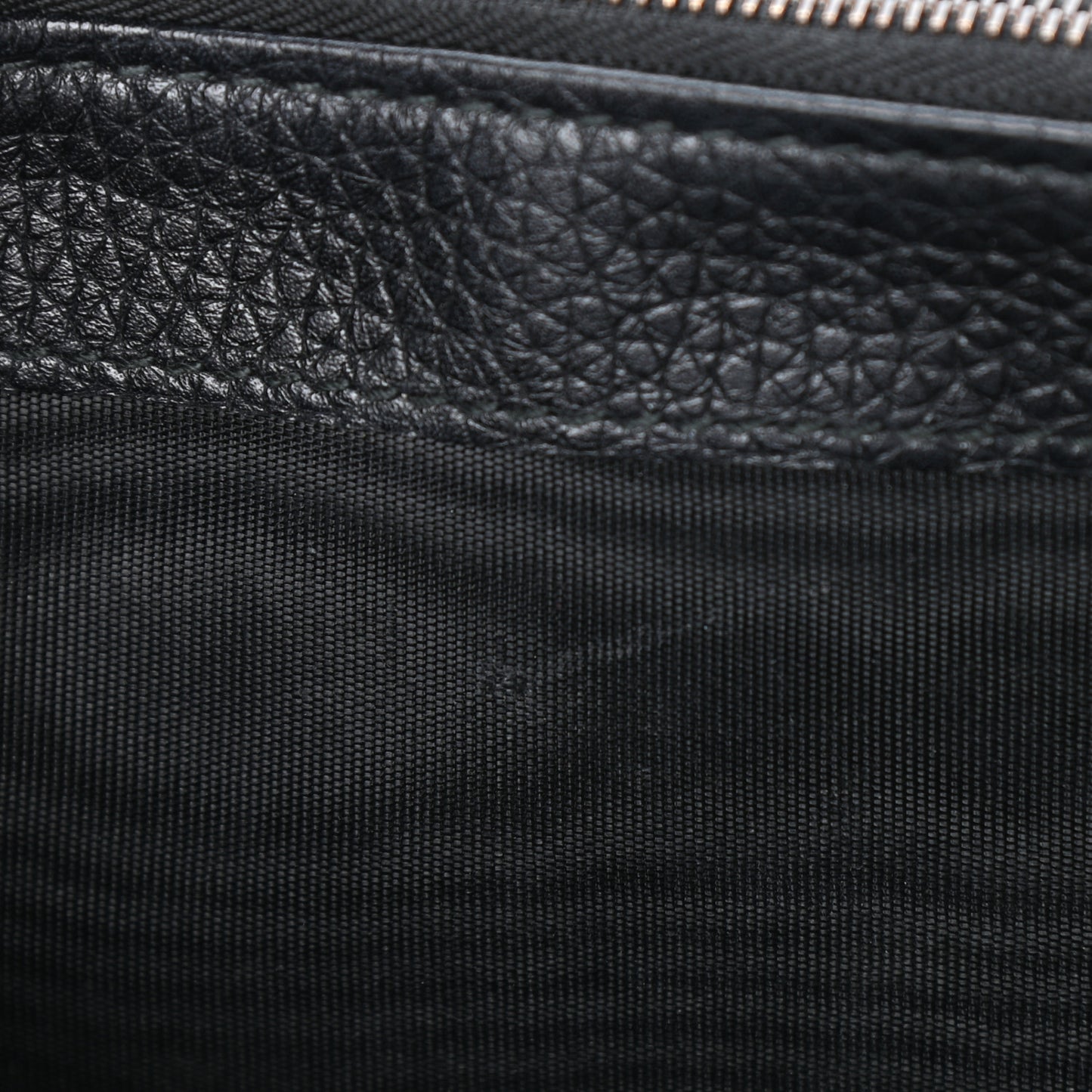 Calfskin GG Marmont Chain Wallet Black