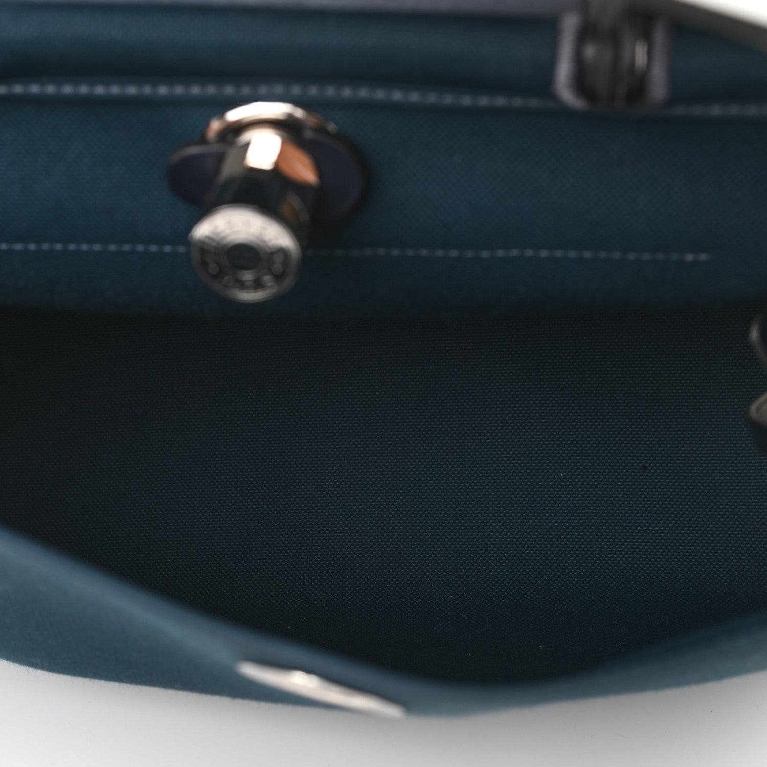 Hermes Vache Hunter Toile Herbag Zip 31 PM Deep Blue 6 of 12