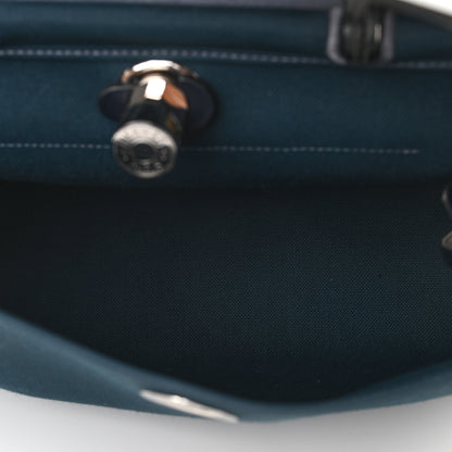 Hermes Vache Hunter Toile Herbag Zip 31 PM Deep Blue 6 of 12