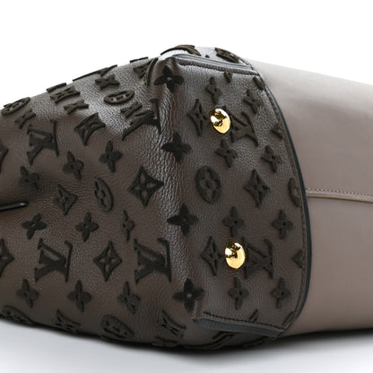 Louis Vuitton Cuir Orfevre Veau Cachemire Tote W GM Gris 7 of 8