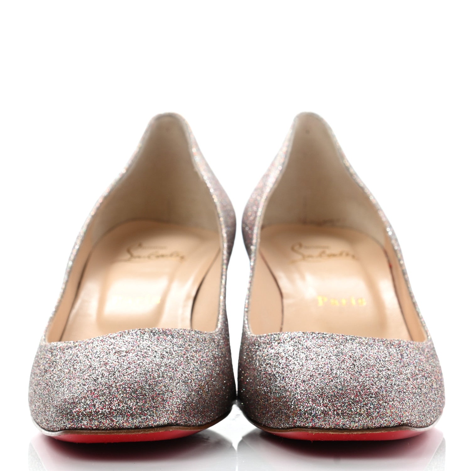 Christian Louboutin Glitter Crystal Gloria 45 Pumps 41 Multicolor 2 of 12