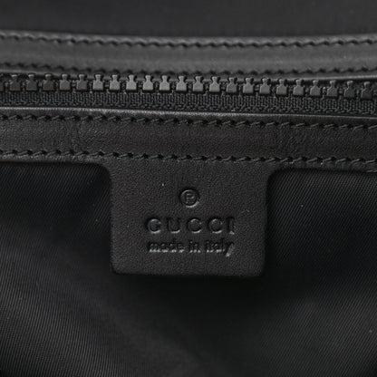 Gucci Velvet GG Monogram Web Medium Double Buckle Backpack Brown Black 9 of 10