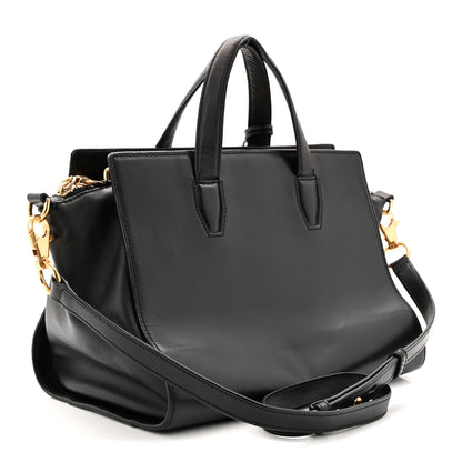 Alexander Wang Calfskin Pelican Satchel Black 2 of 8