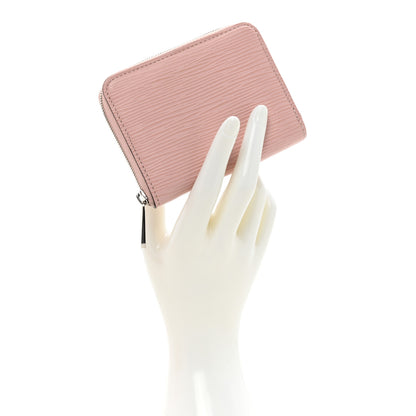 Louis Vuitton Epi Zippy Coin Purse Rose Ballerine 2 of 13