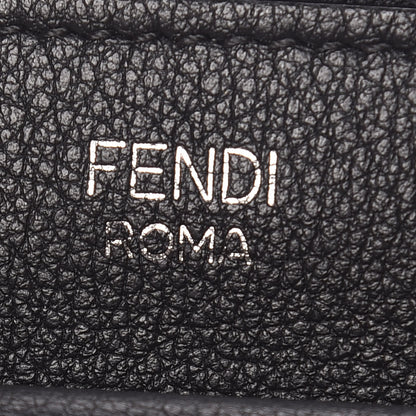 Fendi Vitello Dolce Studded Mini 2Jours Pouch Black Multicolor 10 of 11
