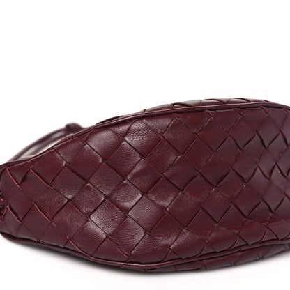 Bottega Veneta Nappa Intrecciato Half Moon Pouch On Strap Barolo 8 of 10