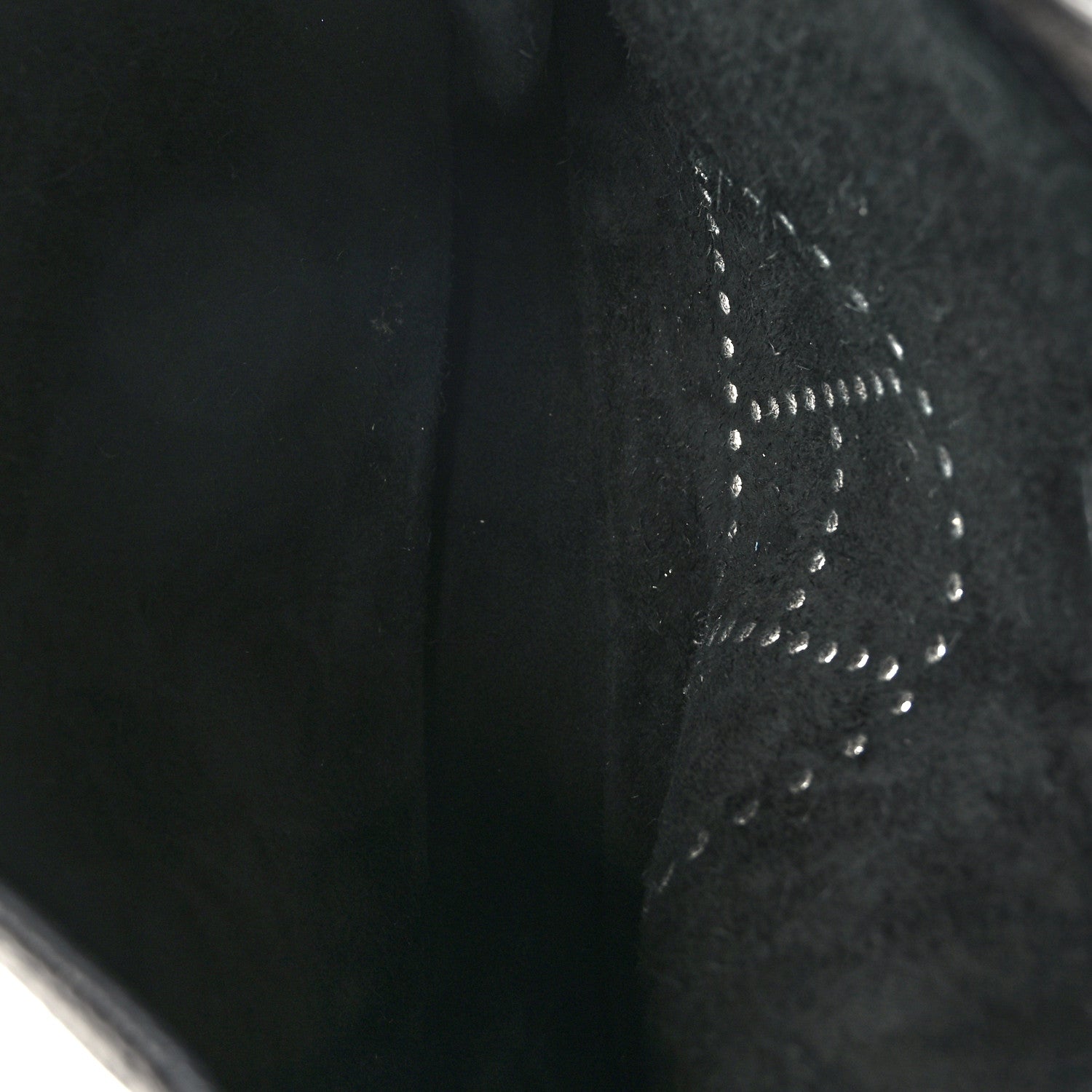 Hermes Taurillon Clemence Evelyne GM Black 5 of 11