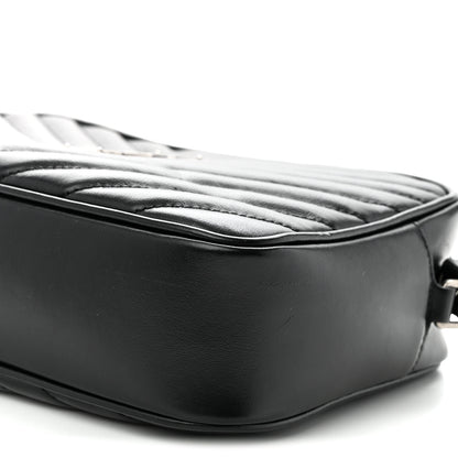 Saint Laurent Calfskin Matelasse Monogram Lou Camera Bag Black 10 of 10