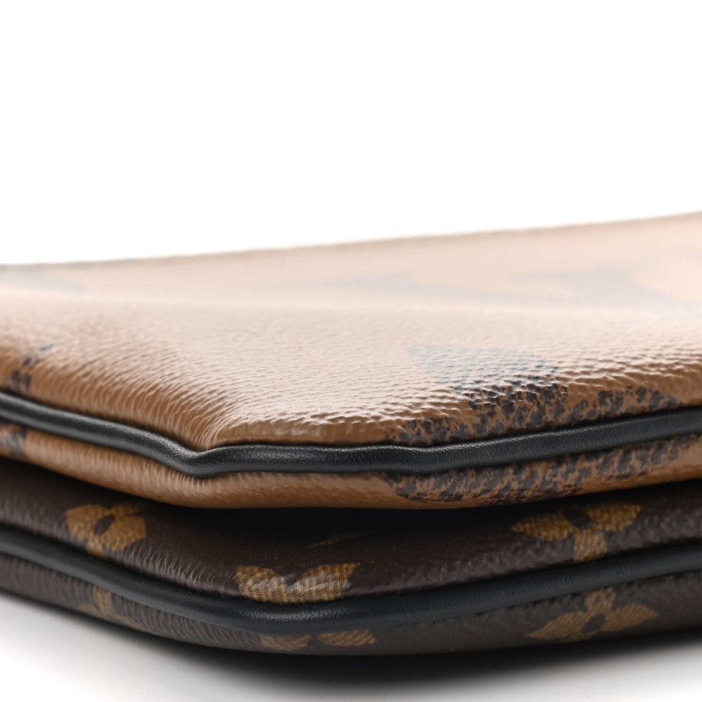 Reverse Monogram Giant Double Zip Pochette