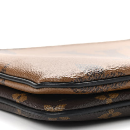 Louis Vuitton Reverse Monogram Giant Double Zip Pochette 9 of 10