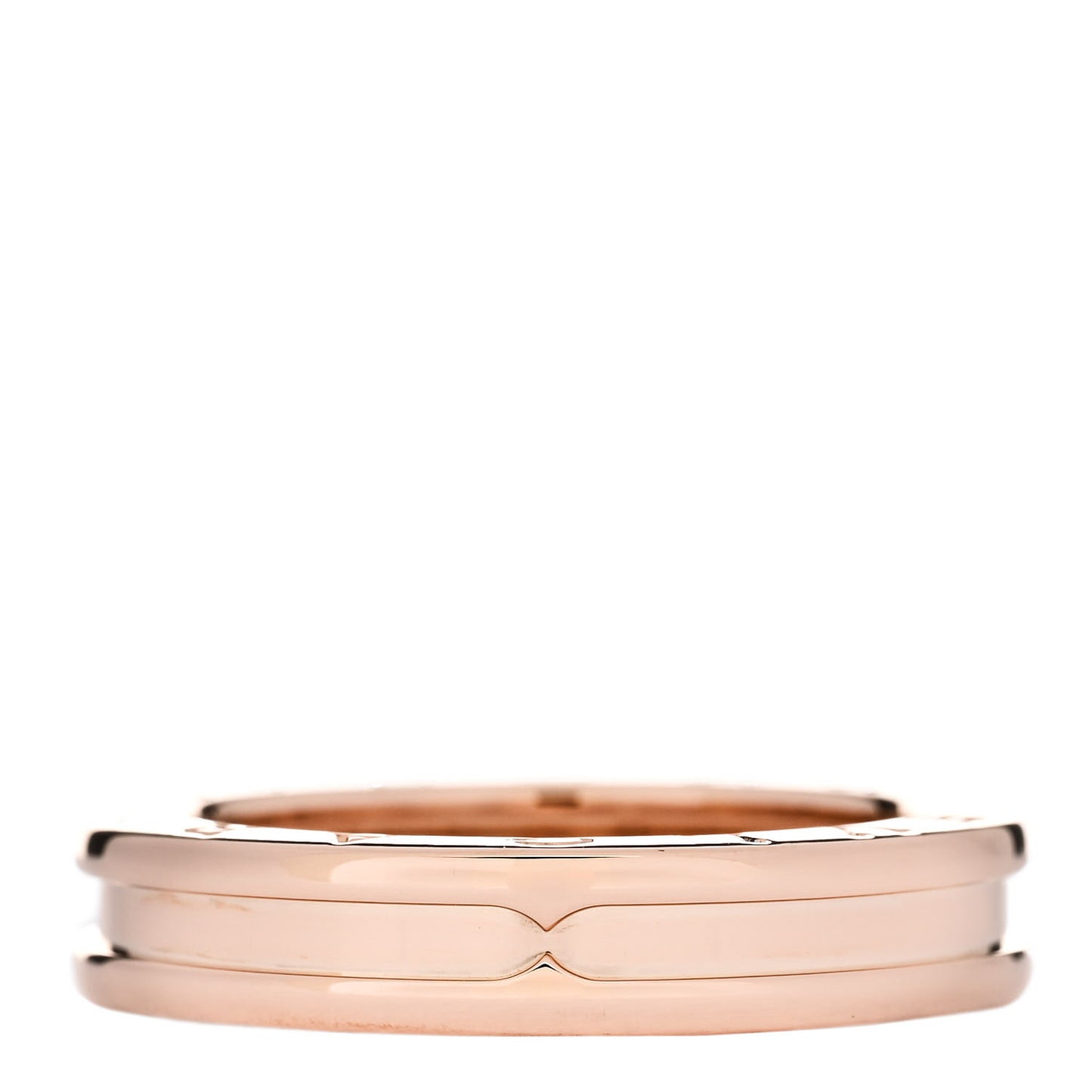 18K Rose Gold B.Zero1 One-Band Ring 57 8