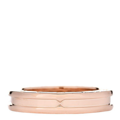 Bulgari 18K Rose Gold B.Zero1 One-Band Ring 57 8 1 of 7