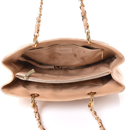 Chanel Caviar Quilted Grand Shopping Tote GST Beige Clair 4 of 11