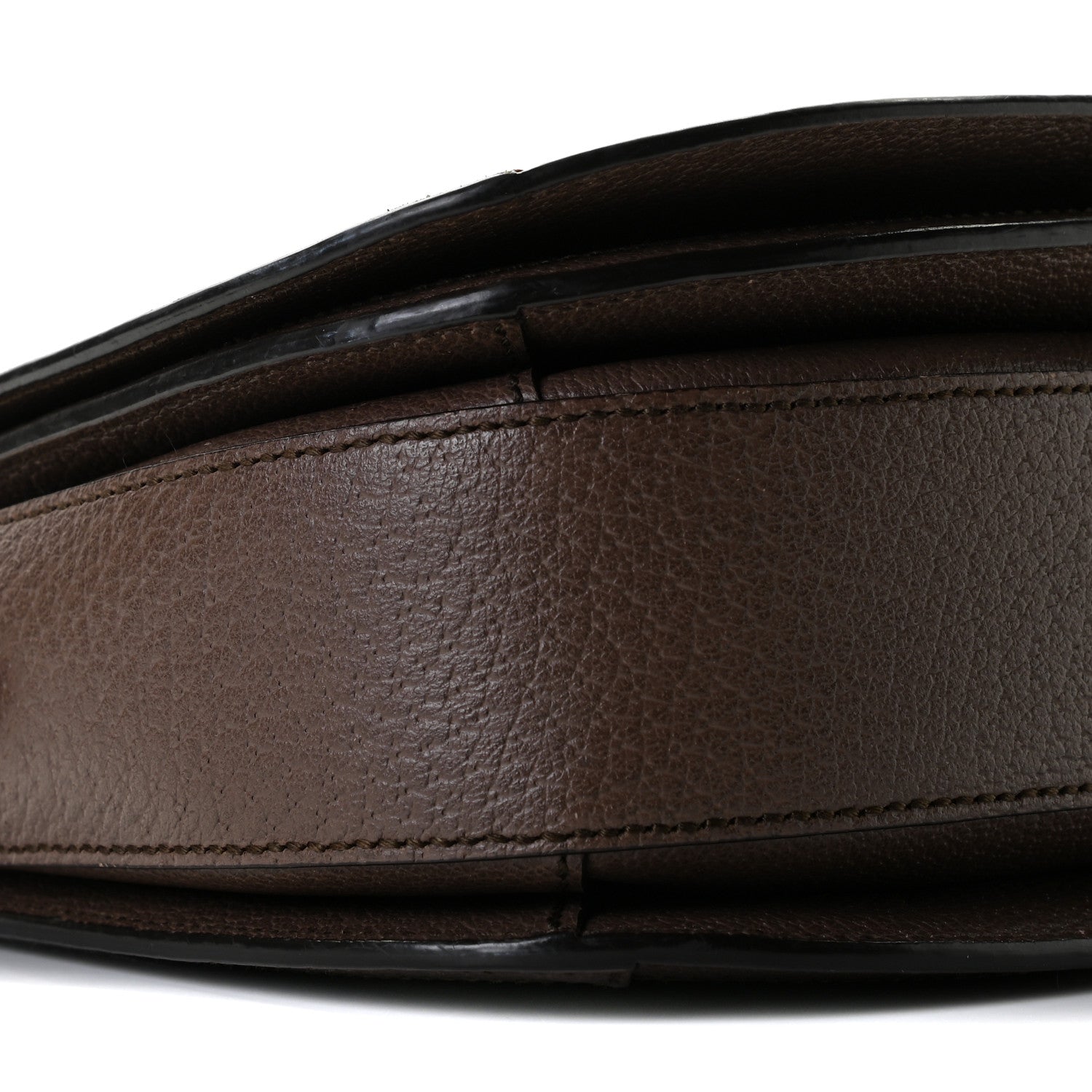 Gucci GG Supreme Monogram Web Small Ophidia Flap Messenger Bag Brown 10 of 11