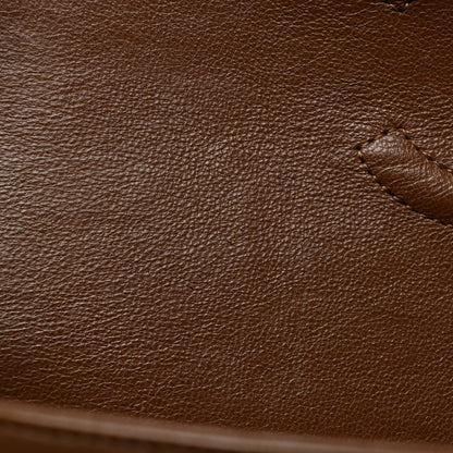 Chanel Lambskin Quilted Medium Double Flap Brown 24 of 38