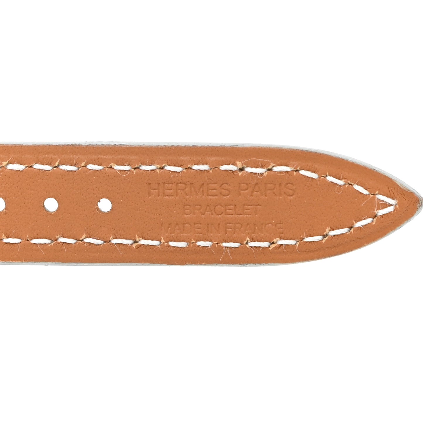 Attelage 40mm Apple Watch Double Tour Band Blanc