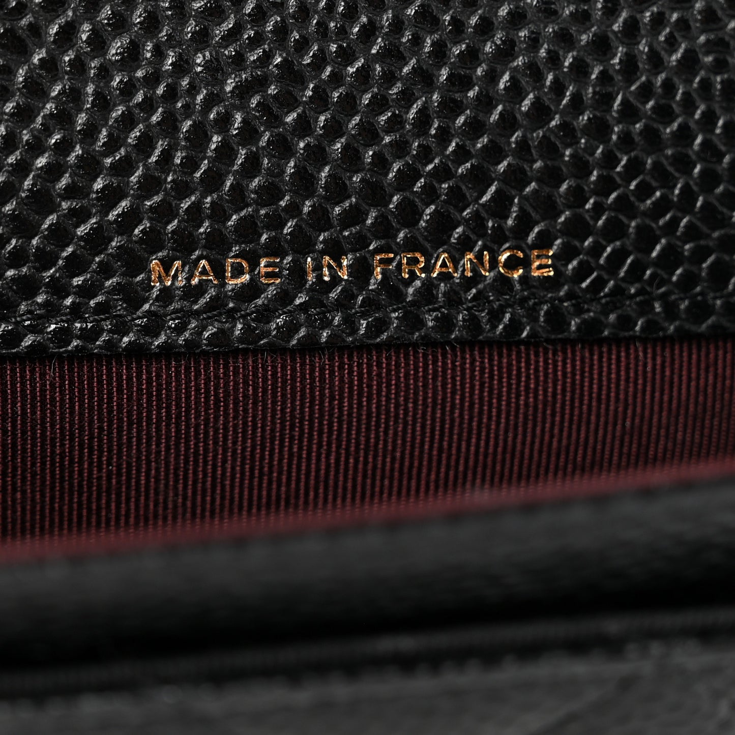 Caviar Quilted Flap Card Holder Black