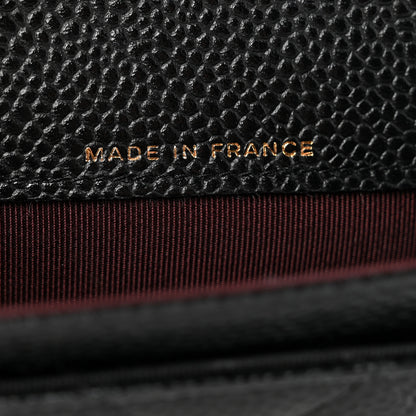 Chanel Caviar Quilted Flap Card Holder Black 5 of 8