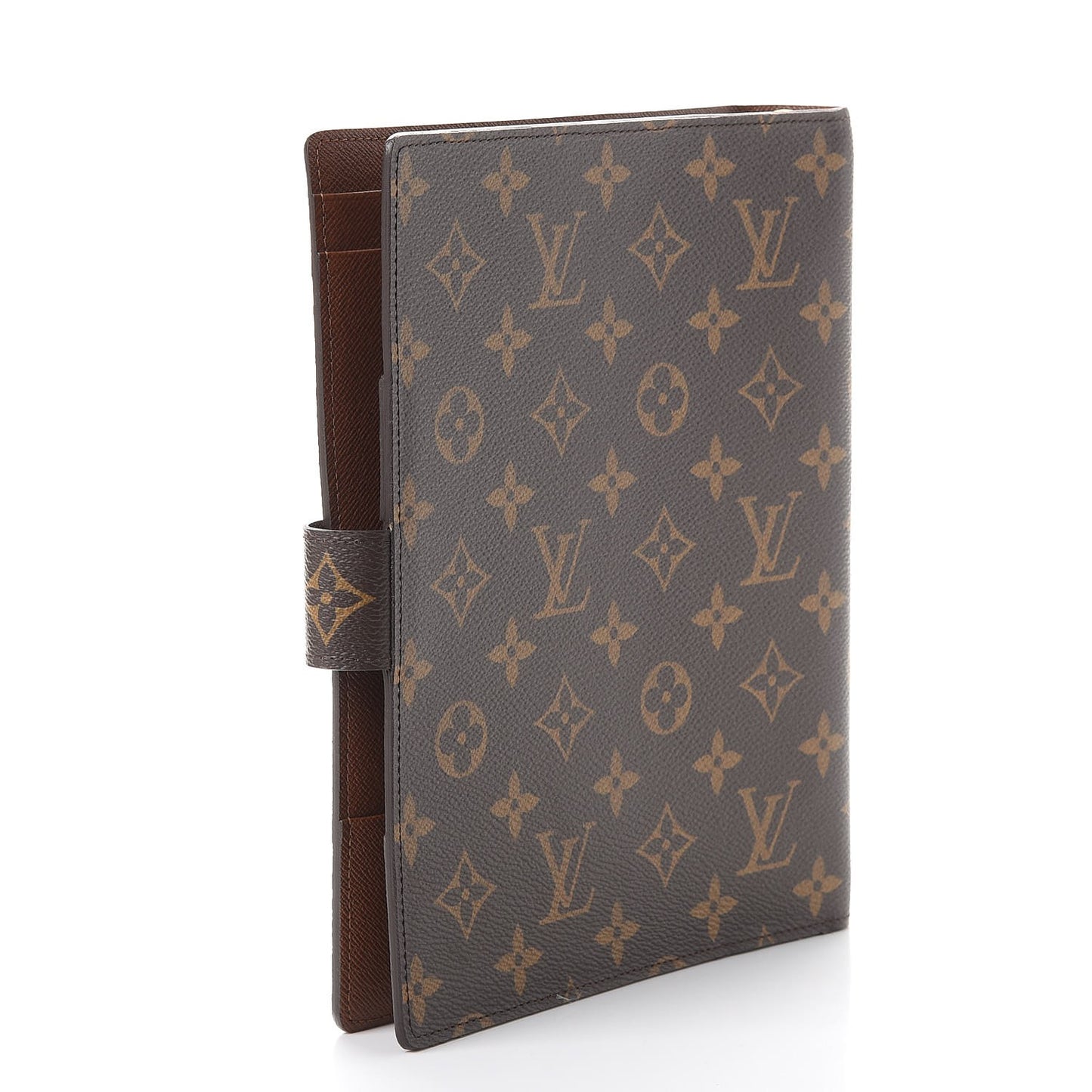 Monogram Large Ring Agenda Cover
