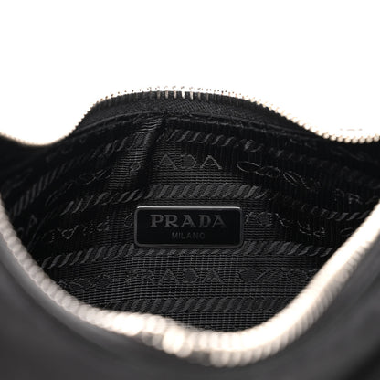 Prada Nylon Re-Edition 2005 Shoulder Bag Black 6 of 10