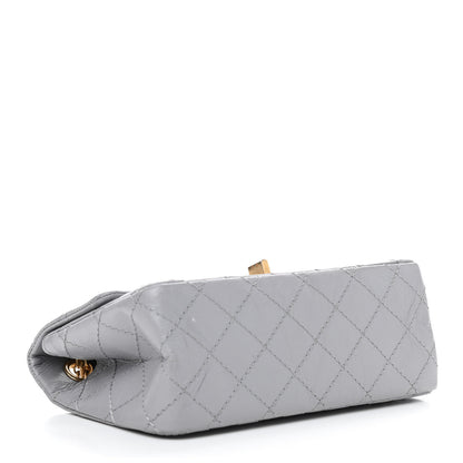 Chanel Aged Calfskin Quilted 2.55 Reissue Mini Flap Grey 3 of 8