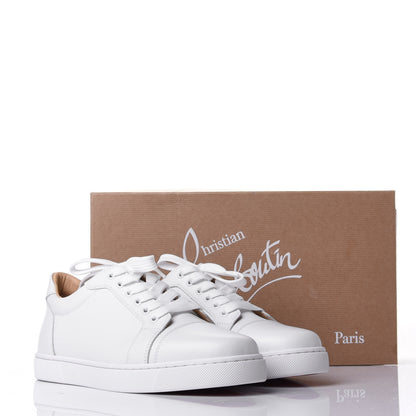 Christian Louboutin Calfskin Vieira Flat Sneakers 38.5 Latte 11 of 11