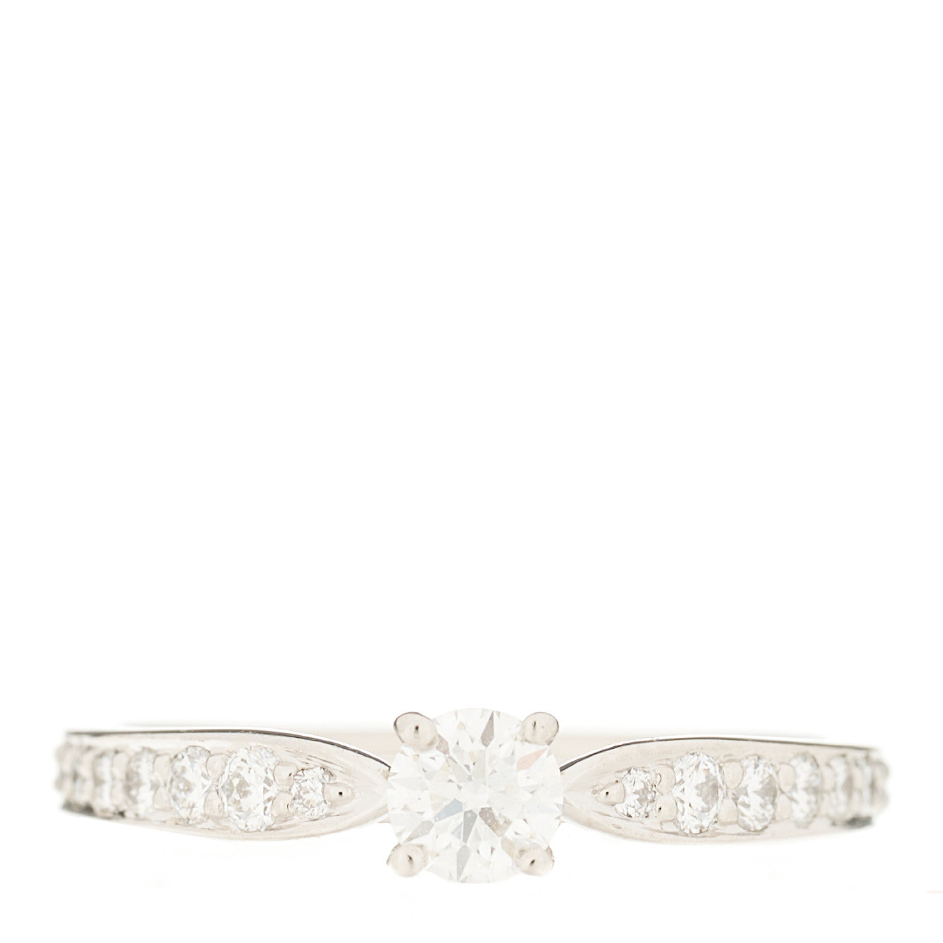 Platinum Diamond .18ct Harmony Round Brilliant Engagement Ring 47 4