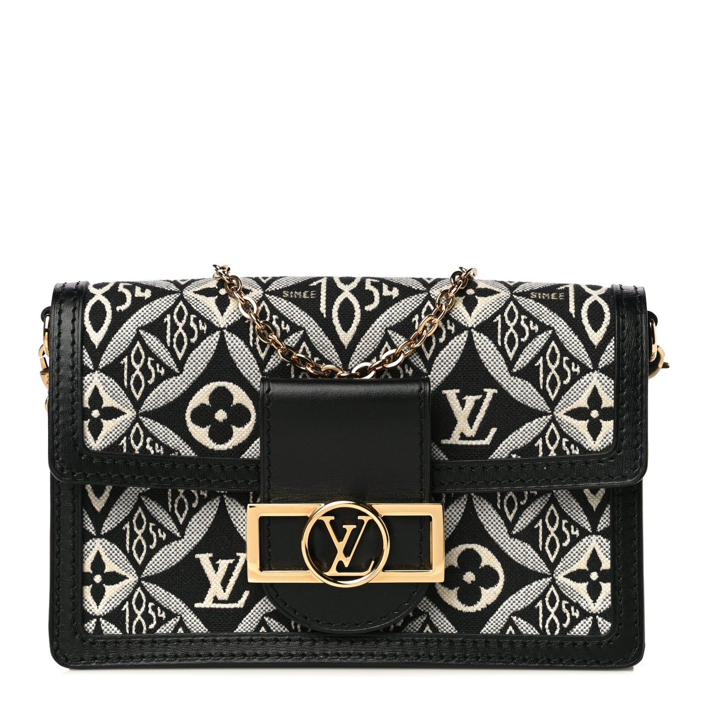 Jacquard Since 1854 Dauphine Chain Wallet Grey