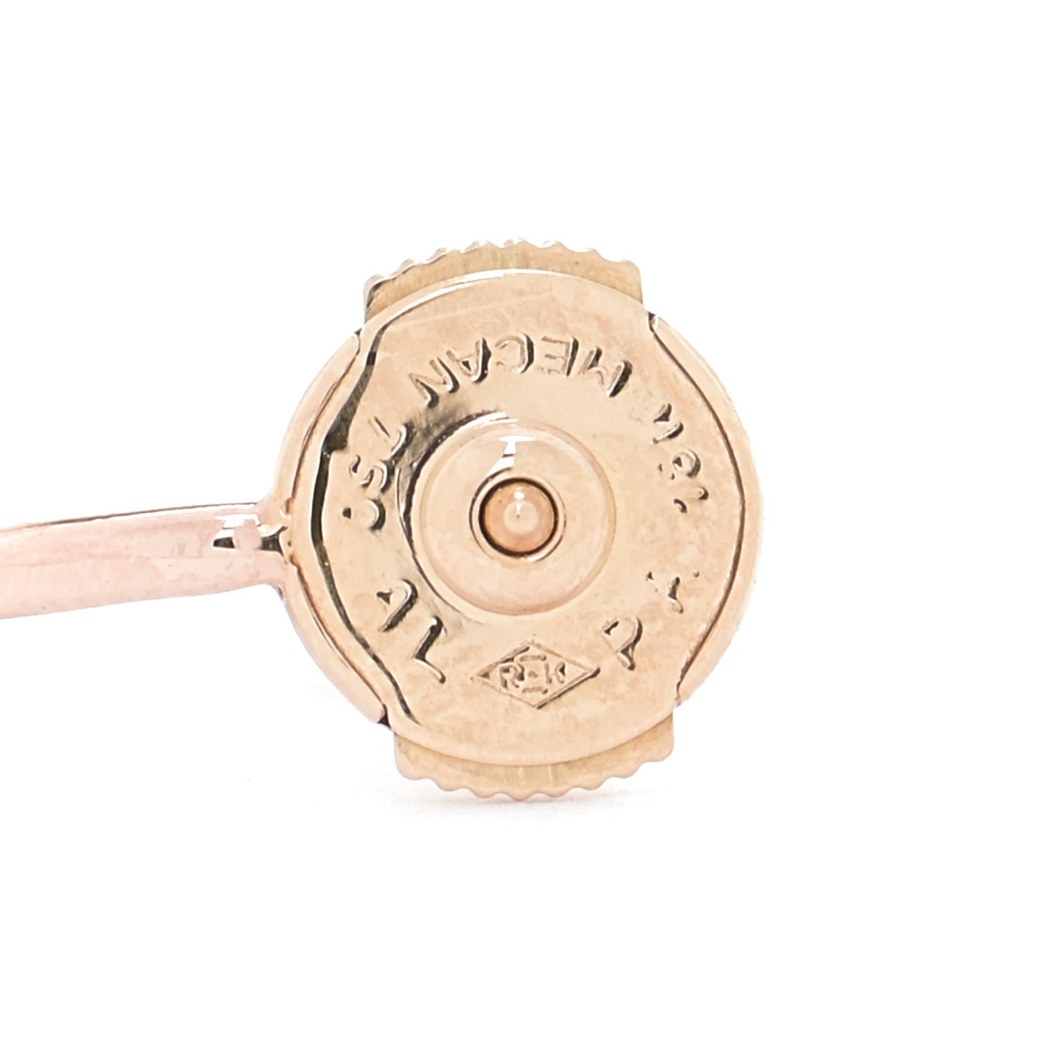 Anita Ko 18K Rose Gold Diamond Orbit Earring 4 of 4
