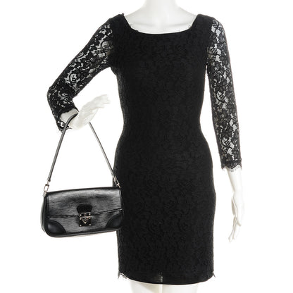 Louis Vuitton Epi Segur Pochette Black 2 of 8