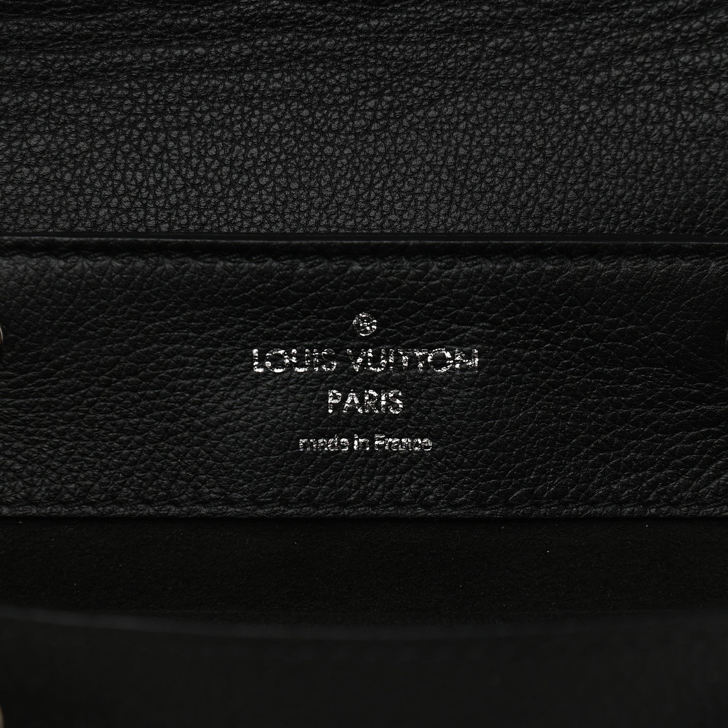 Louis Vuitton Calfskin Lockme Backpack Black 5 of 8